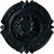 Ekena Millwork Southampton Ceiling Medallion (Fits Canopies up to 2 3/4"), 16 3/8"OD x 1 3/4"P, Night Shade CM17SONSF - alternate 1